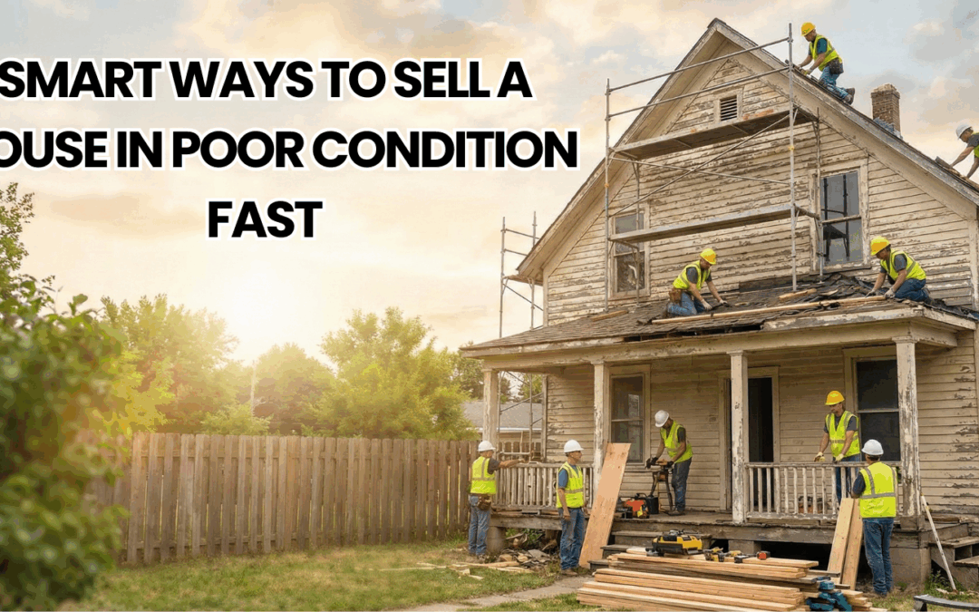 Smart Ways to Sell a House in Poor Condition Fast